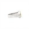 Anillo Profesión Economista -Plata y Oro-Sin Piedra-AP5015 sinpiedra