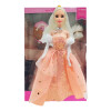 Muñeca Con Vestido De Fiesta Y Accesorios NARANJA SALMON