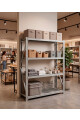 Estanteria Easy Gris 2.0 X 2.0 X 0.60 M - 4 Estantes Estanteria Easy Gris 2.0 X 2.0 X 0.60 M - 4 Estantes