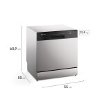 Lavavajillas Electrolux 8 Servicios Inoxidable EHFF08E5MSCZG Inoxidable