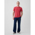 INTL - F SS PKT T LOGO FADED RED