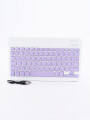 TECLADO INALAMBRICO USB VIOLETA
