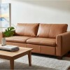 SOFA 100% CUERO - MODELO BLANC - 3 CUERPOS - MARRON SOFA 100% CUERO - MODELO BLANC - 3 CUERPOS - MARRON