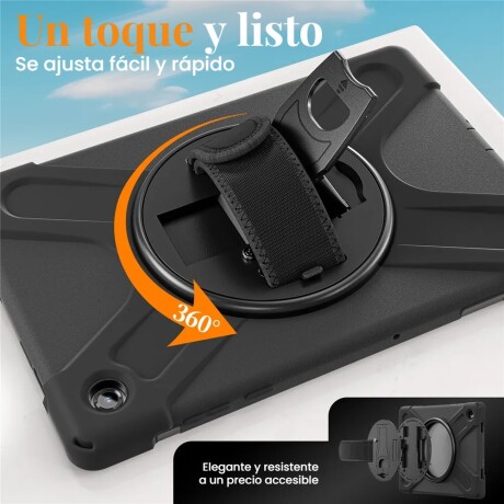 Funda Rugged Samsung para Galaxy Tab A11+ Negra Funda Rugged Samsung para Galaxy Tab A11+ Negra
