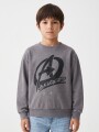BUZO AVANGERS GRIS OSCURO