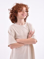 REMERA NACHO TEEN BEIGE CLARO