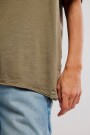 REMERA NINA V Oliva Pol