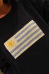 Sweater Flag Uruguay Azul Marino