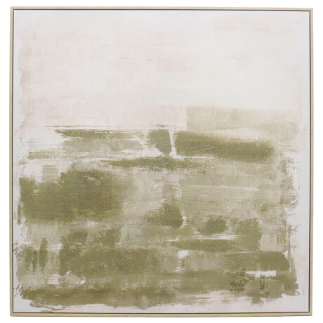 CUADRO FROST I, 100X10 VERDE PAPEL TP250919AAB