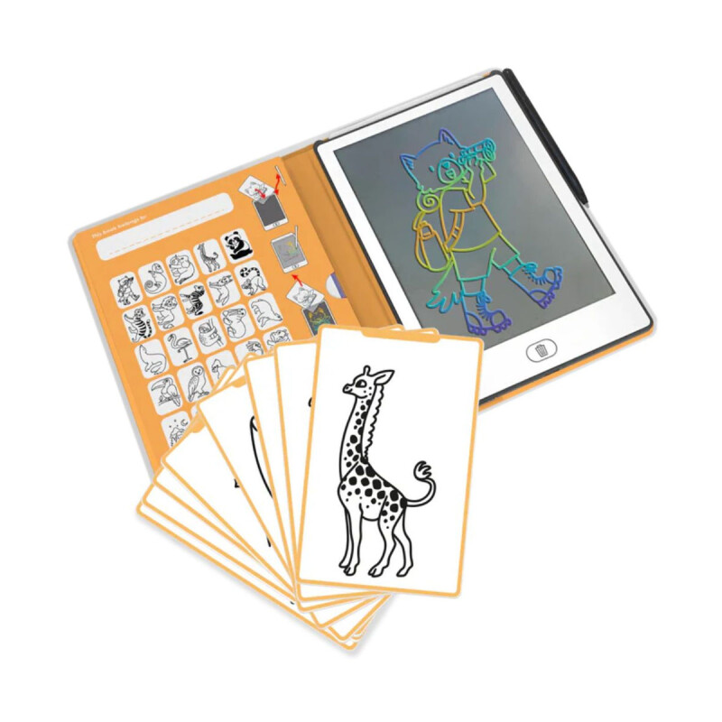Tablet de dibujo LDC Kidydraw Kidywolf Animales Tablet de dibujo LDC Kidydraw Kidywolf Animales