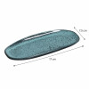 Fuente Ovalada Mini de Cerámica Porto Brasil Breeze 17 cm Fuente Ovalada Mini de Cerámica Porto Brasil Breeze 17 cm