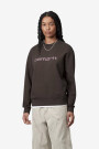 W' CARHARTT SWEAT Marron