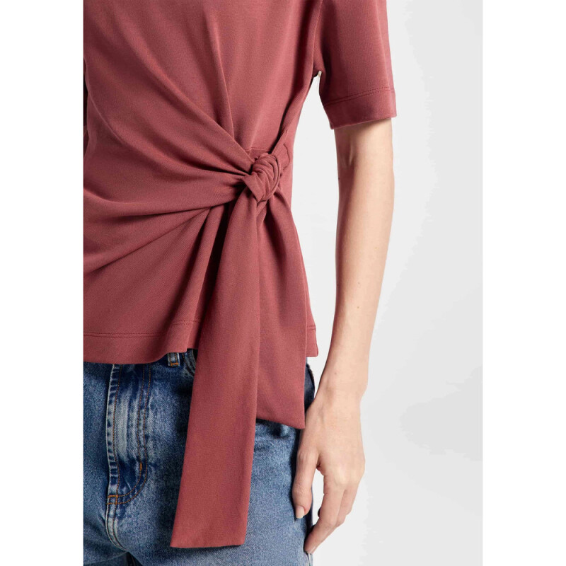 BLUSA FEM VERMELHO ESCURO