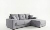 Sillón 3 cuerpos con Chaise Izquierdo - California Gris