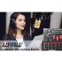 Micrófono Condensador Con Brazo Placa De Sonido V8 Streaming Negro