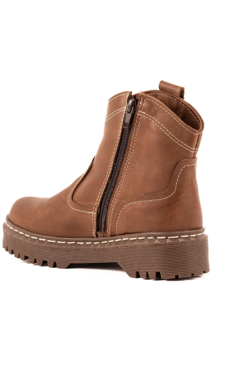 BOTIN OASIS Chocolate suela marron