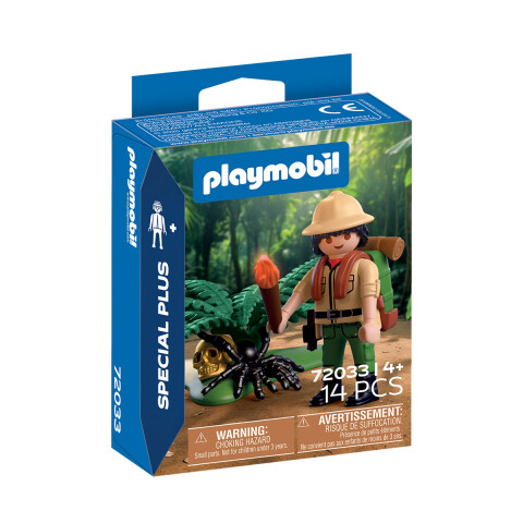 Explorador de Selva Tropical Playmobil 14 Piezas U