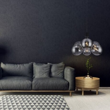 COLGANTE DECORATIVO COS X6 Luminaria Colgante Cos x6 Negra