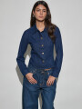 CAMISA MIVRA AZUL OSCURO
