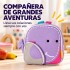 Mochila Infantil Térmica Marcus & Marcus Para Comida Violeta 1