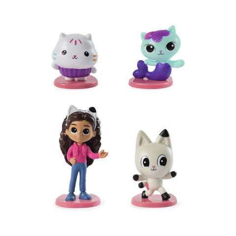 Pack x 4 Mini Figuras La Casa de Gabby U