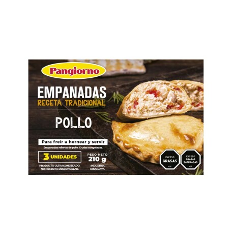 Empanadas De Pollo Pangiorno 3und. Empanadas De Pollo Pangiorno 3und.