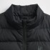 V-FRCH LOGO LTWT PUFFER VEST BLACK 1