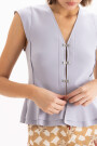 TOP SELENE Gris