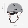 Casco seguridad para niños KIKKABOO verde oliva