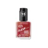 Esmalte de Uñas Flash Colors Nº 15 Rojo Intenso con Brillo - GNP Esmalte de Uñas Flash Colors Nº 15 Rojo Intenso con Brillo - GNP