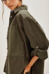 Camisa Harrow Charo Canvas Verde