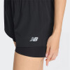 Short New Balance Seamless 2IN1 Negro