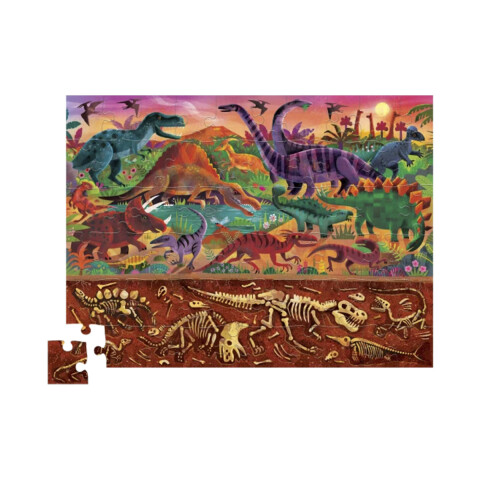 Puzzle Crocodile Creek 60 Piezas 45 x 60 cm Dinosaurios