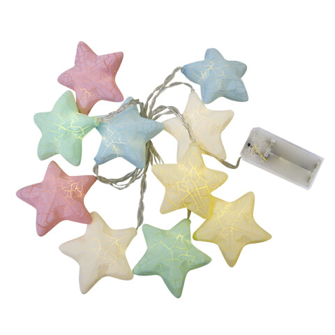 Luces de Navidad X 10 Estrellas 2 M U