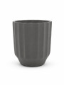MACETA CERAMICA DECORATIVA GRIS