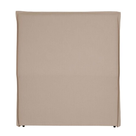 RESPALDO 1 1/2 PLAZA TELA NATURAL-BEIGE ZOE