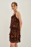 Falda Cheeta Banjar Marron