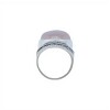 Anillo Oval-Plata 925-Piedra Cuarzo rosa-AN3938 conpiedra