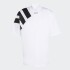 Remera Adidas Blocked Blanco