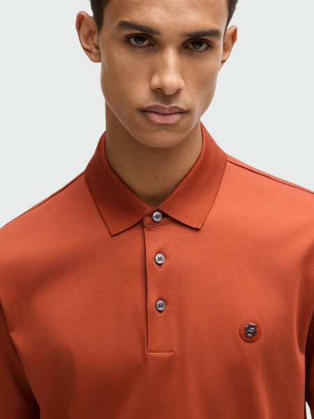 BOSS - Polo Regular Fit Azul