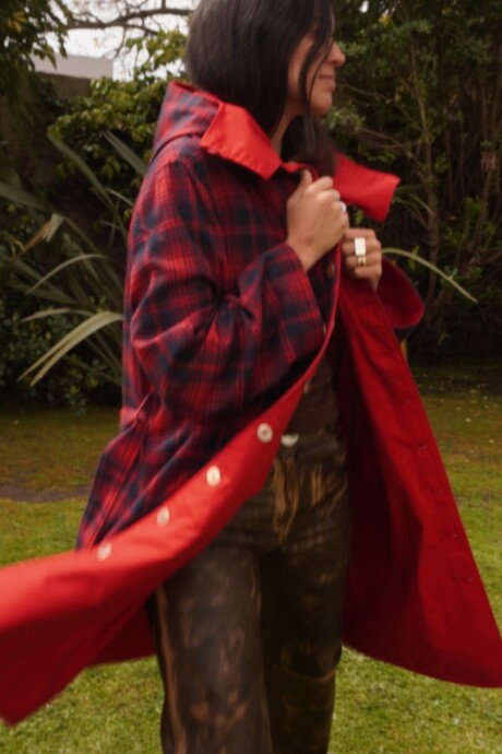 Garden Coat Rojo
