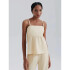 BLUSA MM FEM AMARELO CLARO