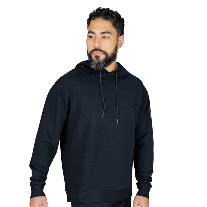 HODDIE MEN EVERLAST WAFFLE BK M6 NEGRO