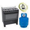 COCINA JAMES C 150 B 5 HORNALLAS GAS + ENVASE GARRAFA 13KG COCINA JAMES C 150 B 5 HORNALLAS GAS + ENVASE GARRAFA 13KG