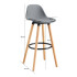 TABURETE DE BAR FRANK GRIS TABURETE DE BAR FRANK GRIS