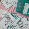 KIDYDRAW-MINI Mini Pizarra Led Con Libro Y Actividades - Animales Del Mundo
