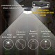 Lampara Exterior Farol Solar Foco 260 Led Sensor Movimiento Lampara Exterior Farol Solar Foco 260 Led Sensor Movimiento