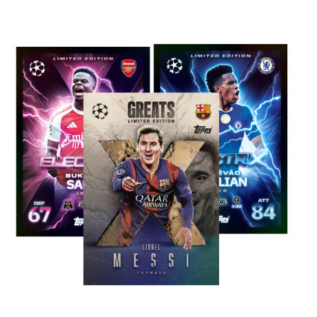 Topps Match AttaX Extra - The X-Tin 2025/26 - 60 tarjetas Topps Match AttaX Extra - The X-Tin 2025/26 - 60 tarjetas