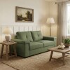 Sillón 2 Cuerpos en tela de Lino - Palazio Verde