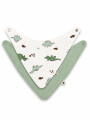 BABERO PACK X2 VERDE GRISACEO
